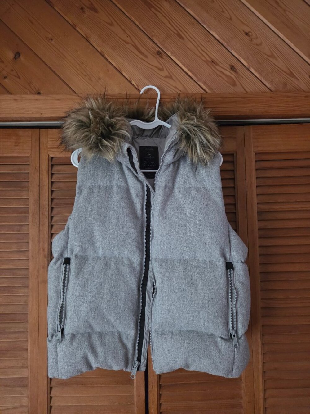 Grey Down Vest By GAP